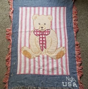 BEAR BABY BLANKET